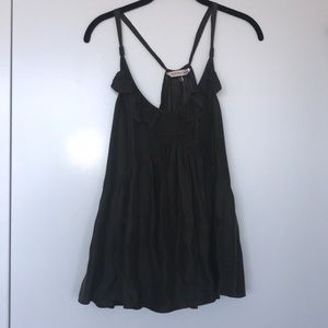 Olive green Rebecca Taylor tank top